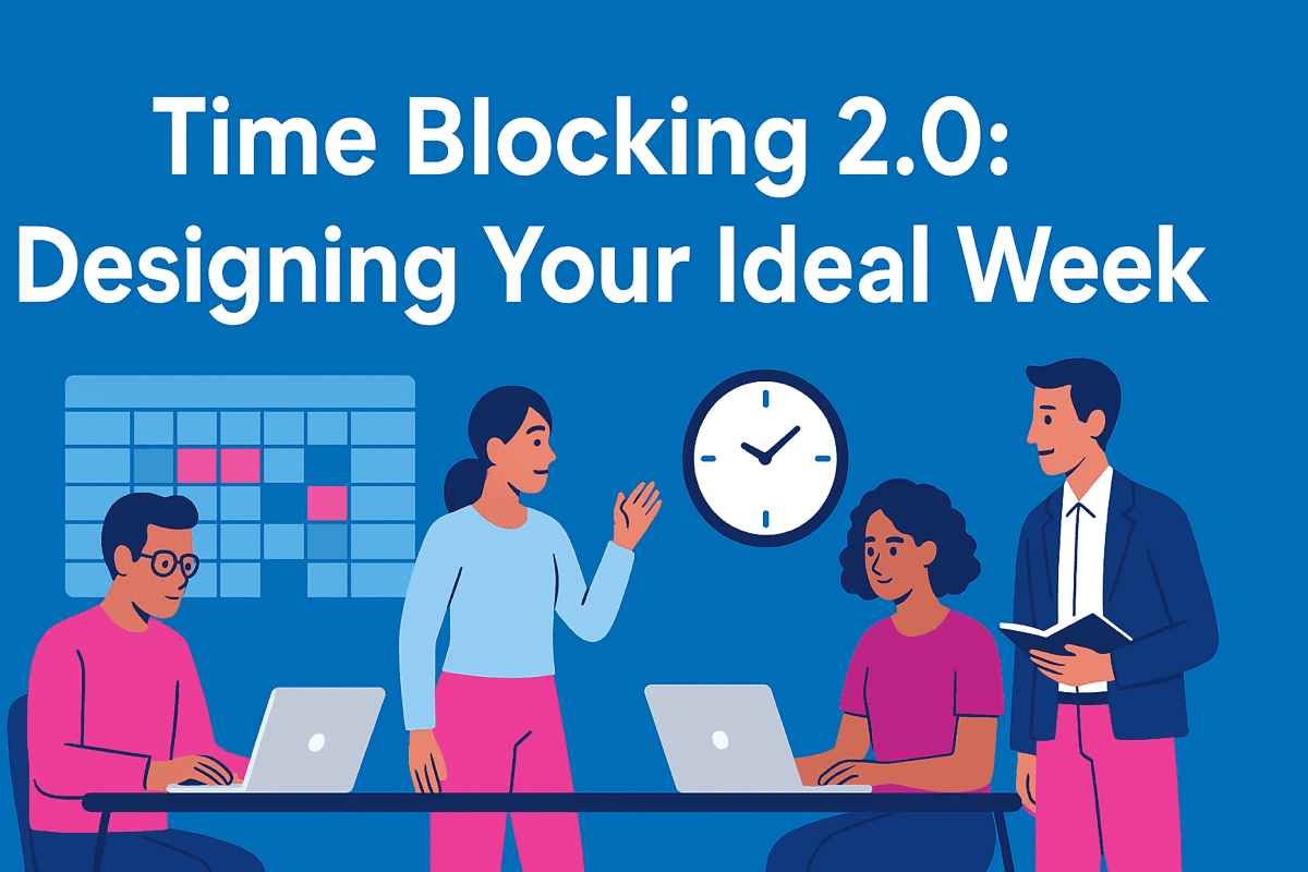 TIME BLOCKING 2.0: DESIGNING YOUR IDEAL WEEK